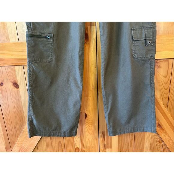 Columbia Pants Stone Green Womens Size 10 Camping Hiking (0543) - Picture 2 of 8